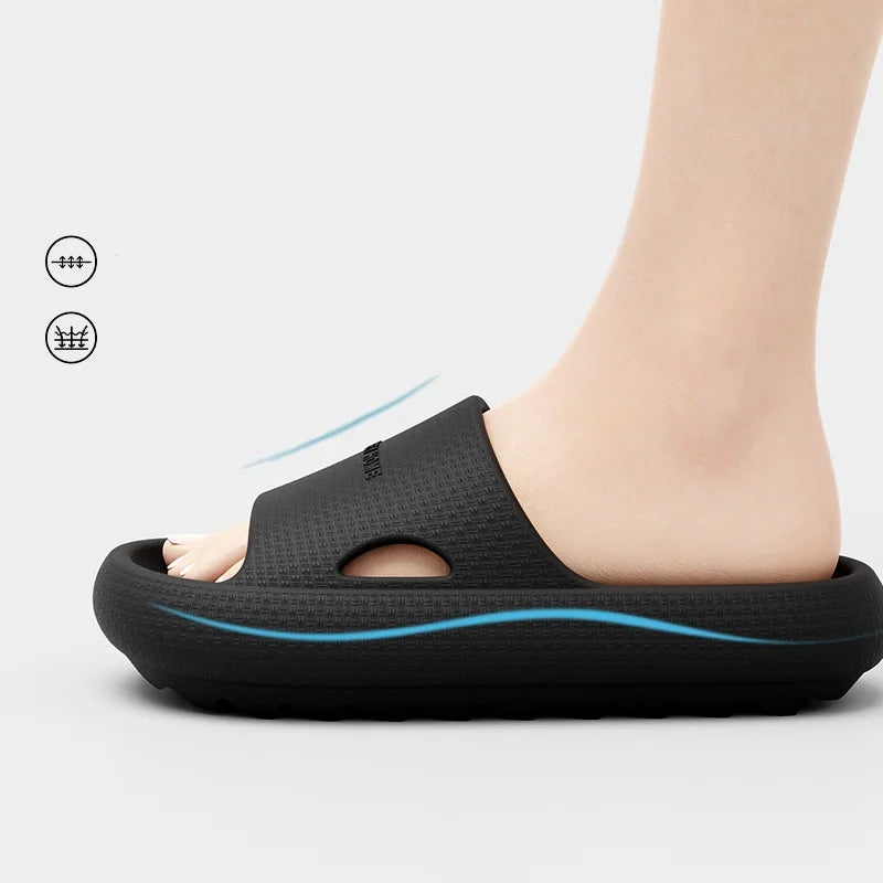 Slippers For Men thick-soled Comfortable Home anti-slip Cool Slippers For Women