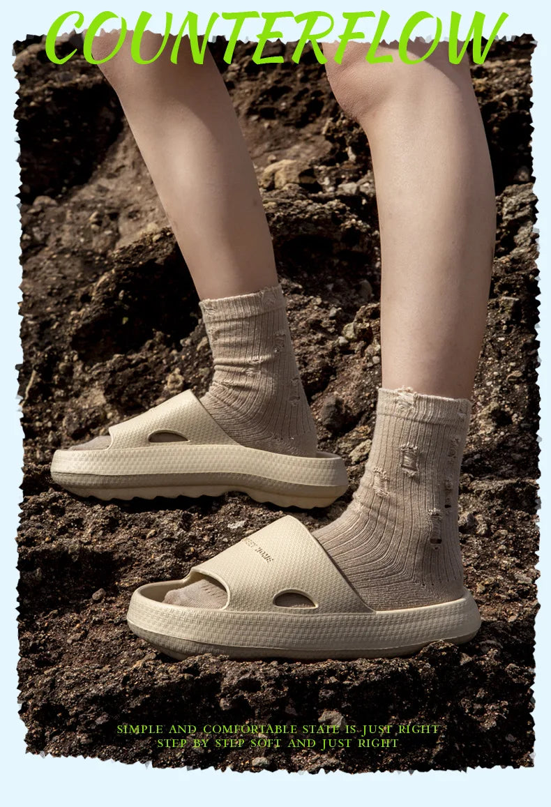 Slippers For Men thick-soled Comfortable Home anti-slip Cool Slippers For Women