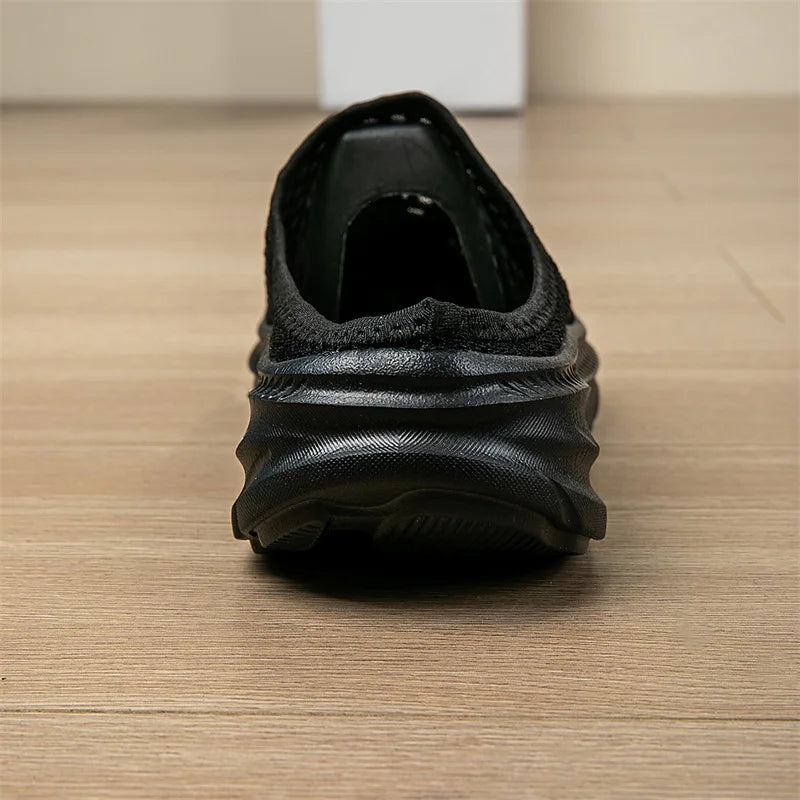 Women Comfortable Half Slippers Breathable Non Slip Leisure Flat Shoes High Quality Indoor Outdoor Shoes for Female