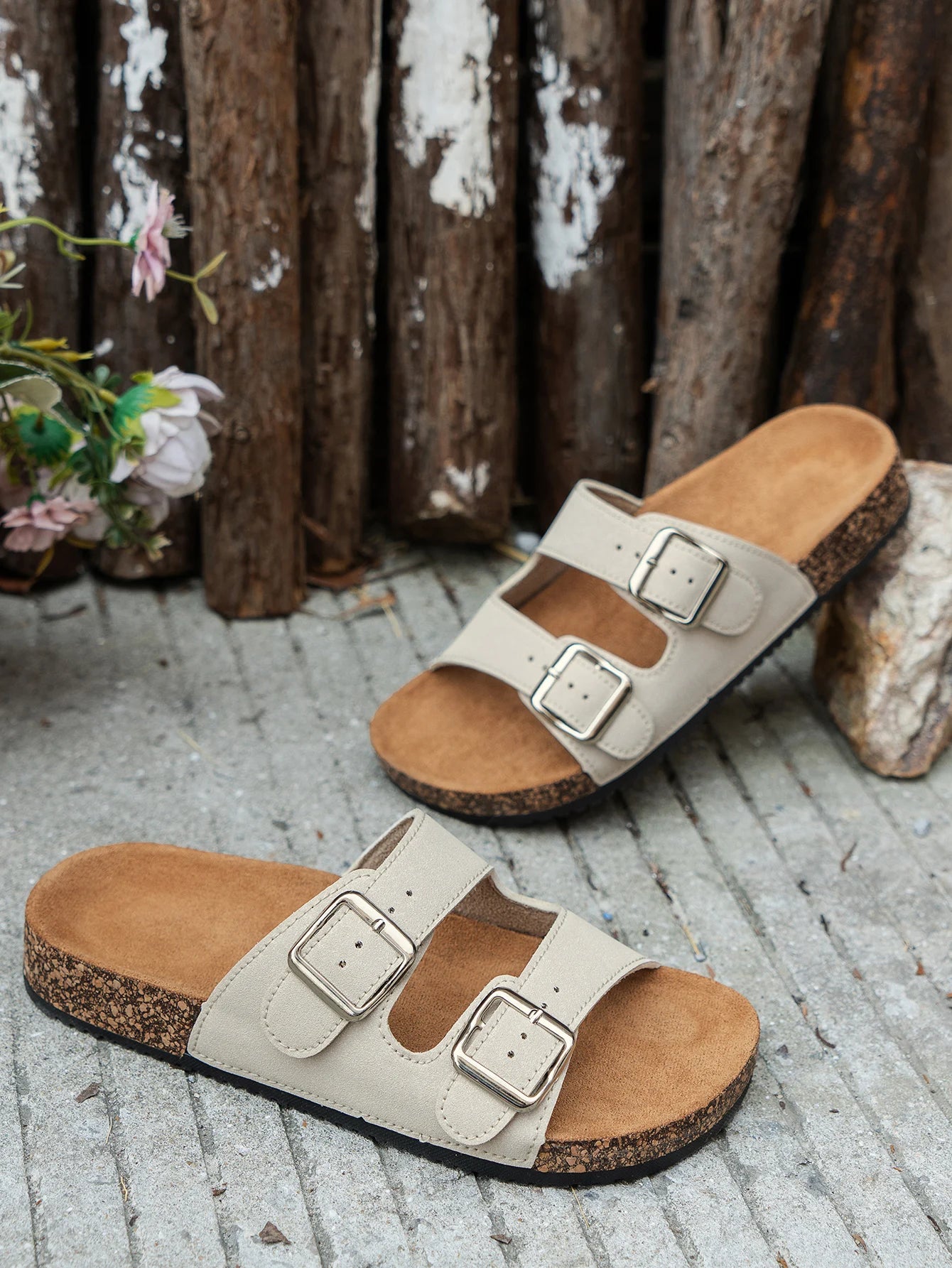 Women's Slippers Are Fashionable, Versatile, Casual and Comfortable, Thick-Soled Wear-Resistant Slippers for Home and Outings