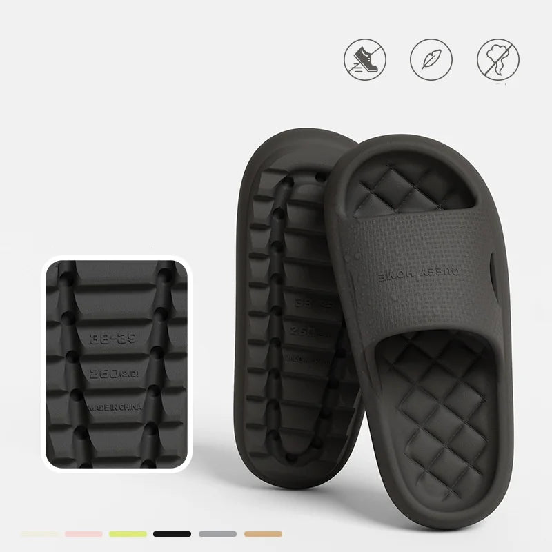 Slippers For Men thick-soled Comfortable Home anti-slip Cool Slippers For Women