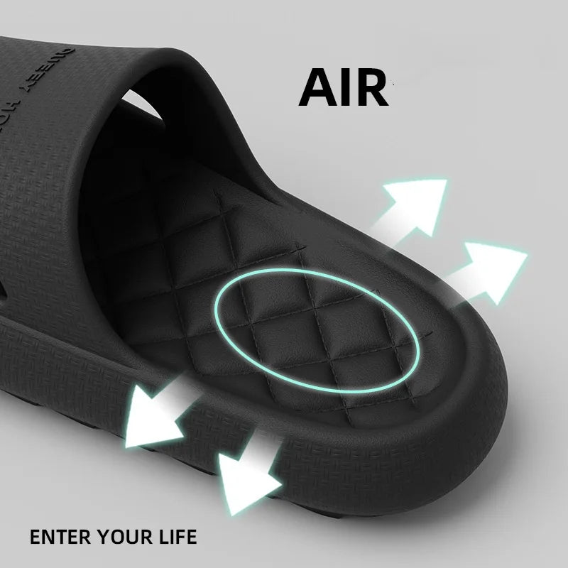 Slippers For Men thick-soled Comfortable Home anti-slip Cool Slippers For Women