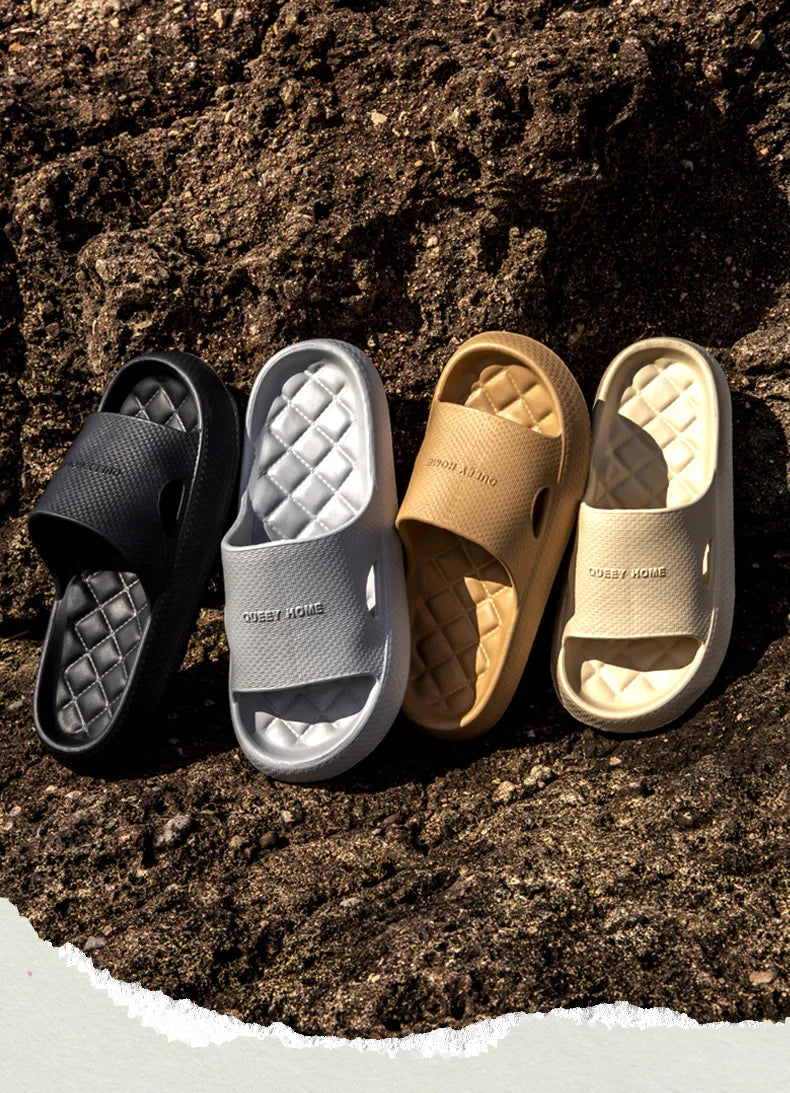 Slippers For Men thick-soled Comfortable Home anti-slip Cool Slippers For Women